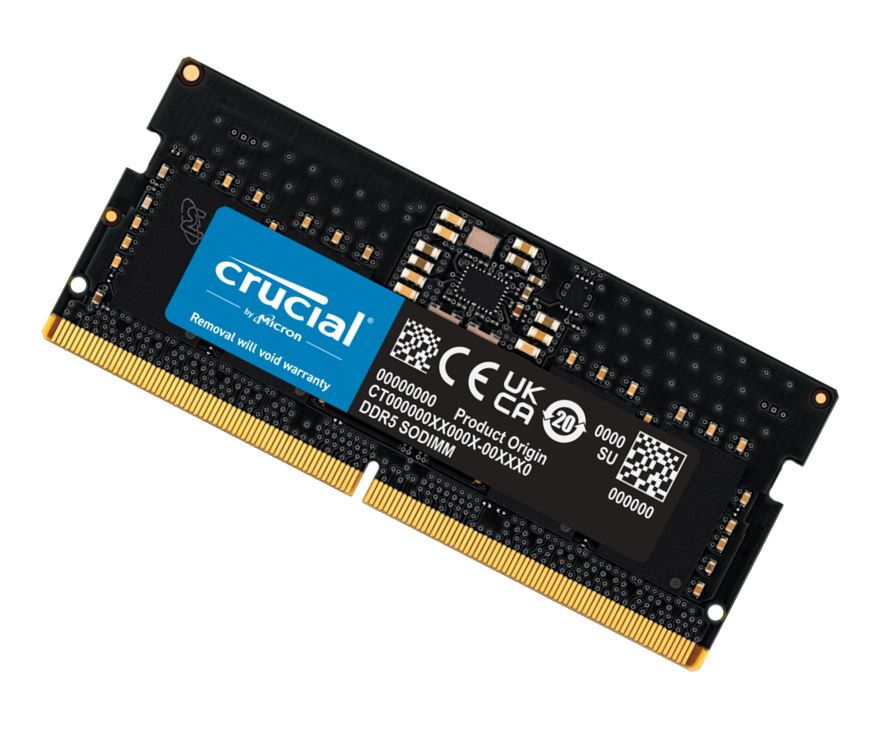 Crucial 32GB (1x32GB) CT32G56C46S5 5600MHz SODIMM DDR5 RAM